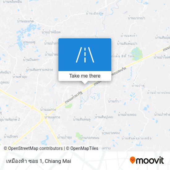 เหมืองห้า ซอย 1 map
