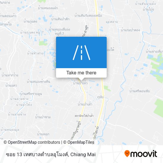 ซอย 13 เทศบาลตำบลอุโมงค์ map