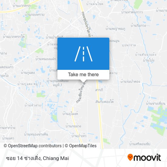 ซอย 14 ช่างเติ่ง map