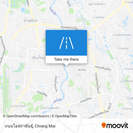 ถนนโอสถาพันธุ์ map