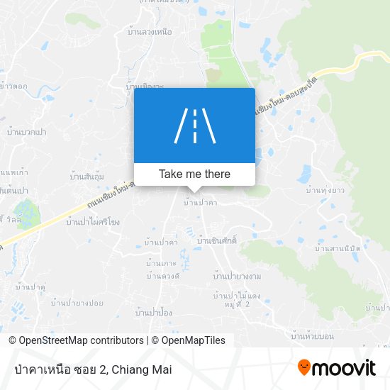 ป่าคาเหนือ ซอย 2 map
