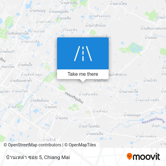 บ้านเหล่า ซอย 5 map
