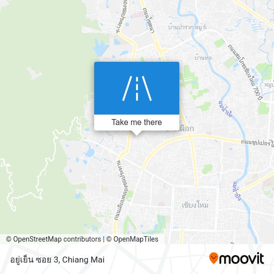 อยู่เย็น ซอย 3 map