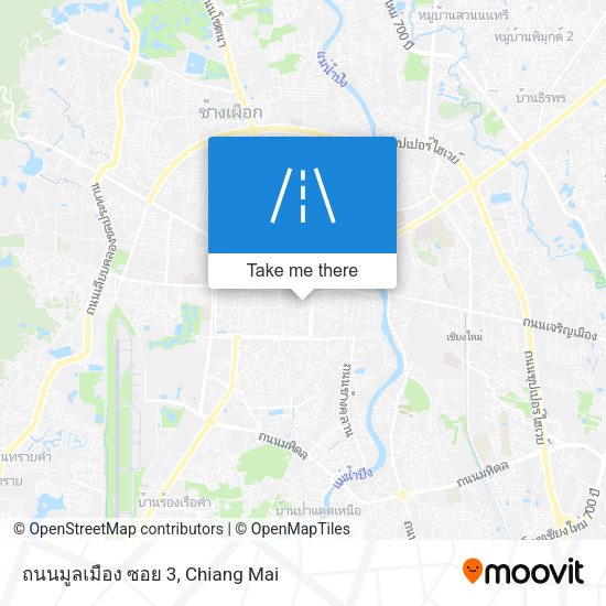 ถนนมูลเมือง ซอย 3 map