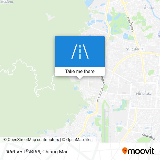ซอย ๑๐ เชิงดอย map