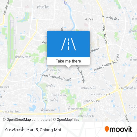 บ้านช้างค้ำ ซอย 5 map