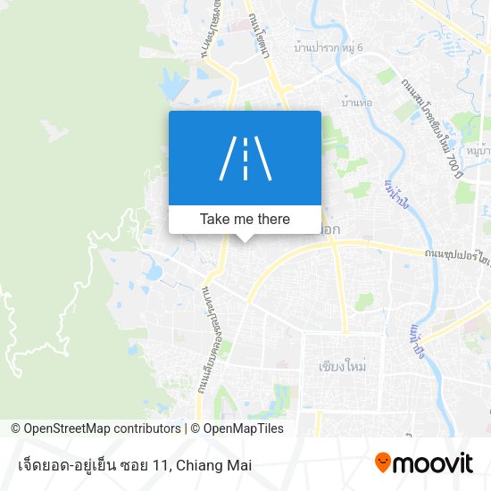 เจ็ดยอด-อยู่เย็น ซอย 11 map