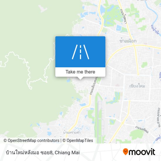 บ้านใหม่หลังมอ ซอย8 map