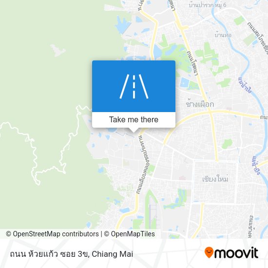 ถนน ห้วยแก้ว ซอย 3ข map
