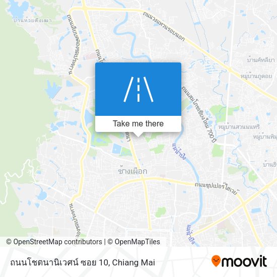 ถนนโชตนานิเวศน์ ซอย 10 map