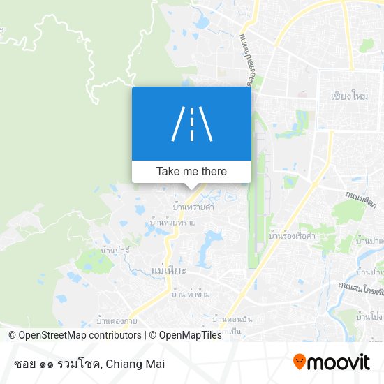 ซอย ๑๑ รวมโชค map
