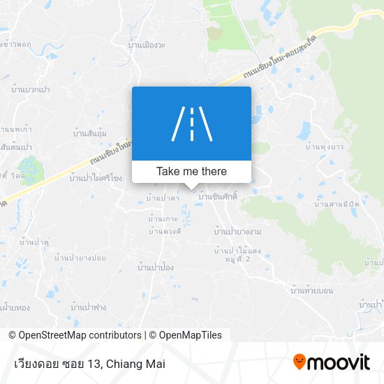 เวียงดอย ซอย 13 map