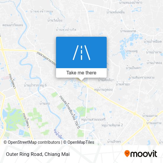 Outer Ring Road map