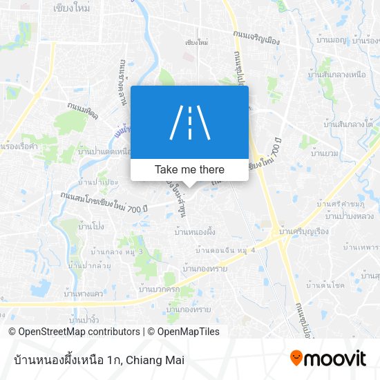 บ้านหนองผึ้งเหนือ 1ก map