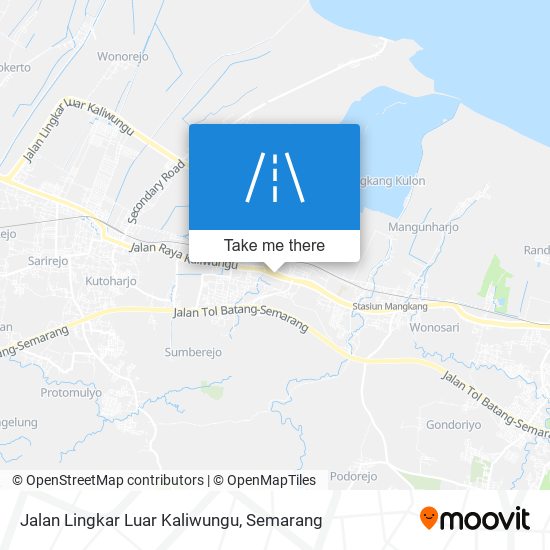 Jalan Lingkar Luar Kaliwungu map