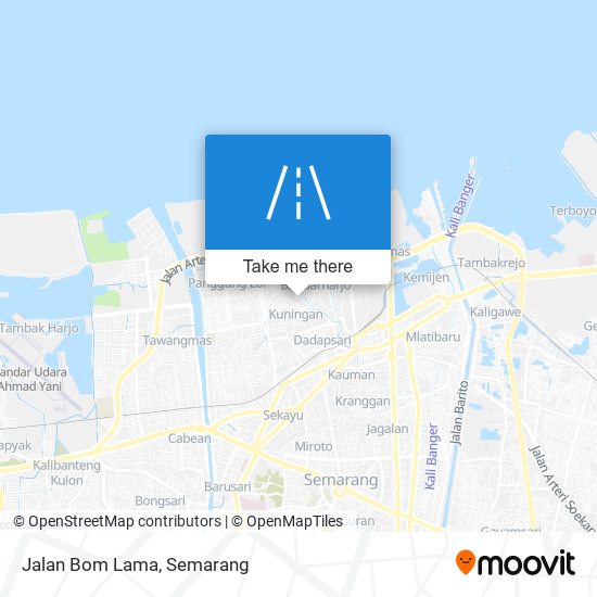 Jalan Bom Lama map