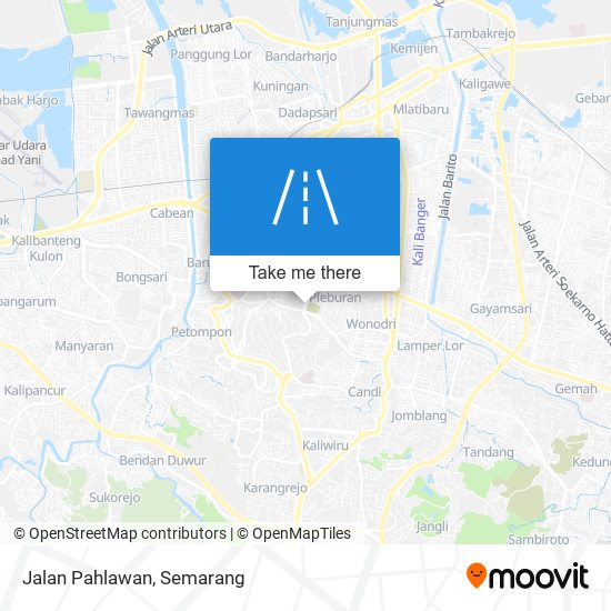 Jalan Pahlawan map