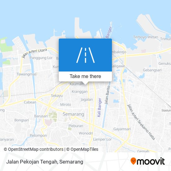 Jalan Pekojan Tengah map