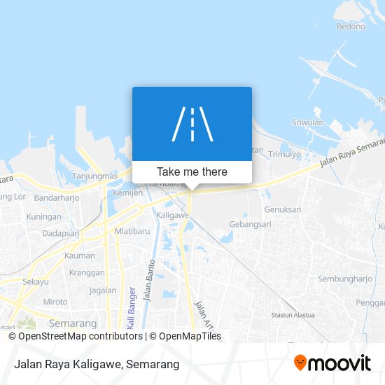 Jalan Raya Kaligawe map