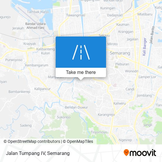 Jalan Tumpang IV map