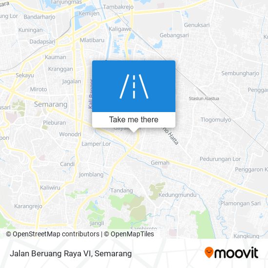 Jalan Beruang Raya VI map