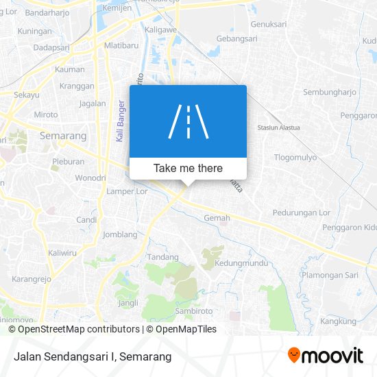 Jalan Sendangsari I map