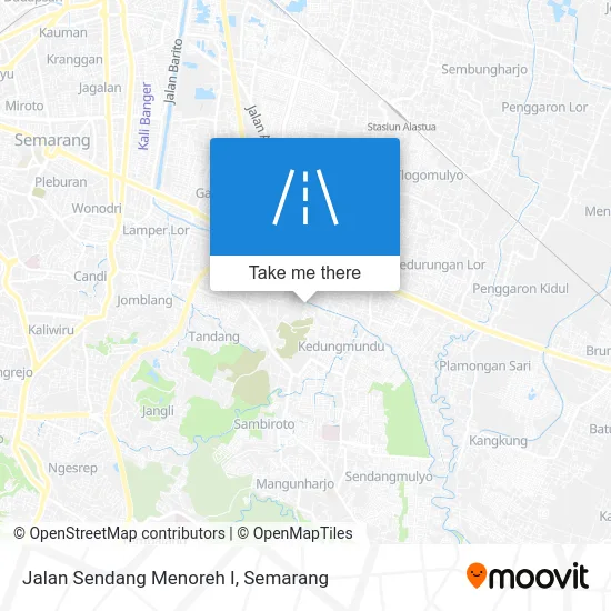 Jalan Sendang Menoreh I map