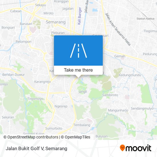 Jalan Bukit Golf V map