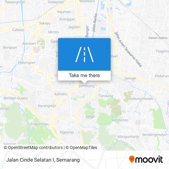 Jalan Cinde Selatan I map