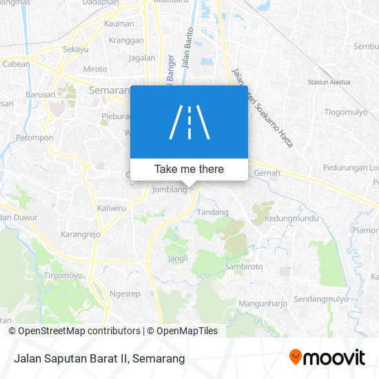 Jalan Saputan Barat II map