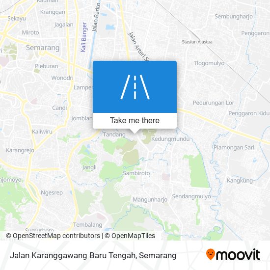 Jalan Karanggawang Baru Tengah map