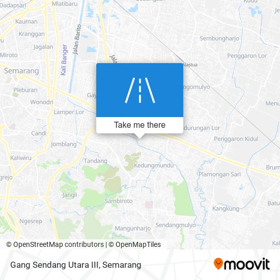 Gang Sendang Utara III map