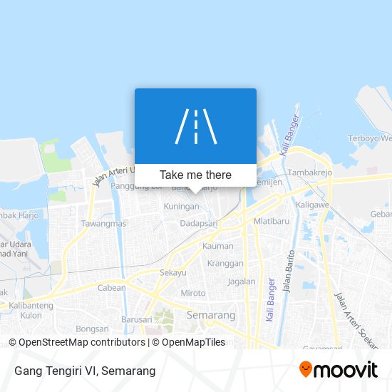 Gang Tengiri VI map