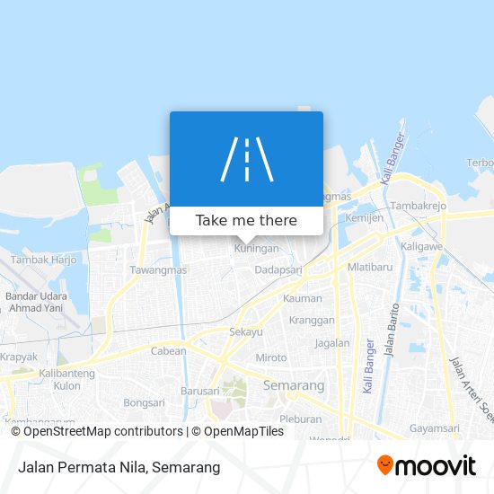 Jalan Permata Nila map