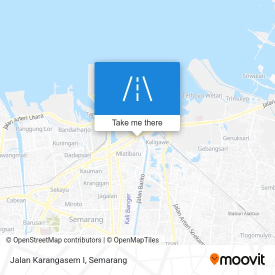 Jalan Karangasem I map