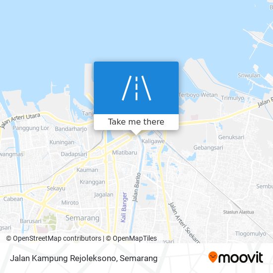 Jalan Kampung Rejoleksono map