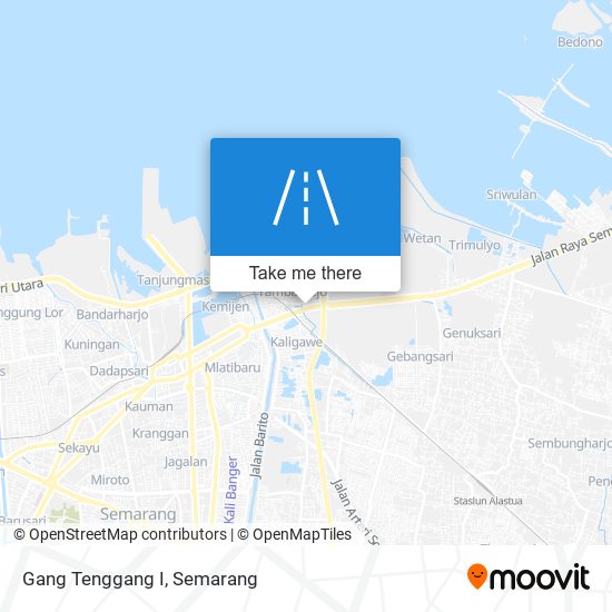 Gang Tenggang I map