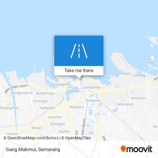 Gang Makmur map