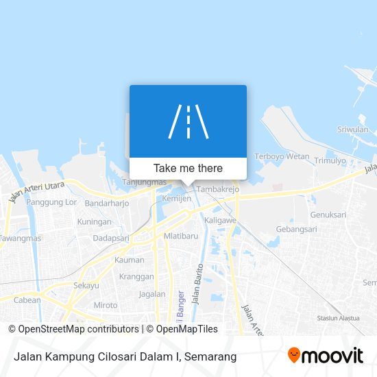 Jalan Kampung Cilosari Dalam I map