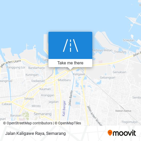 Jalan Kaligawe Raya map