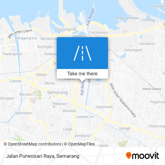 Jalan Purwosari Raya map