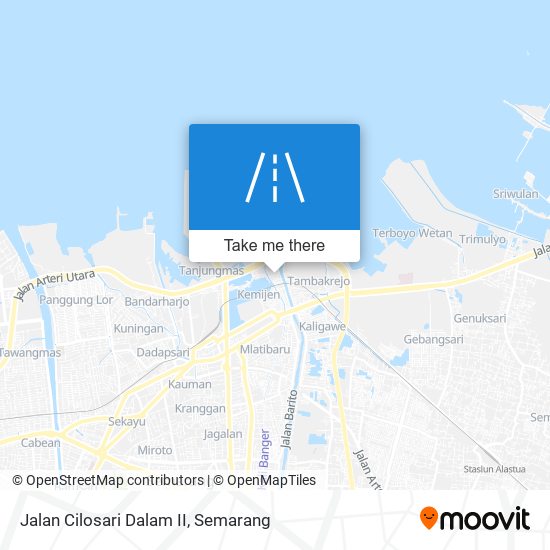 Jalan Cilosari Dalam II map