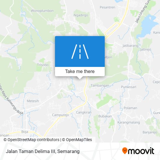 Jalan Taman Delima III map