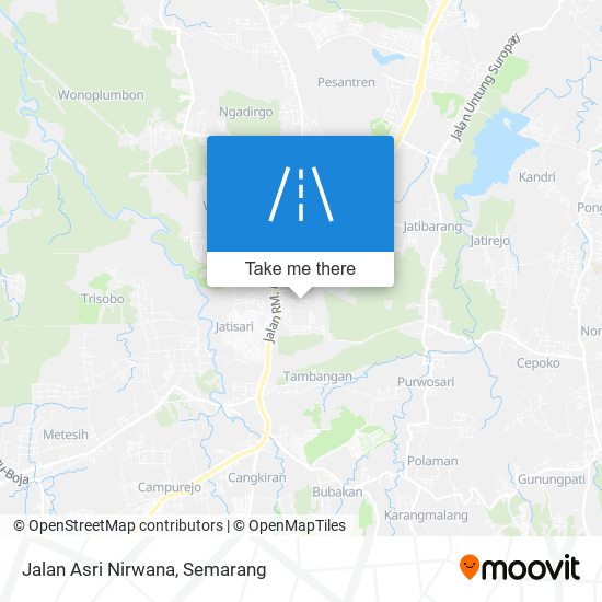 Jalan Asri Nirwana map