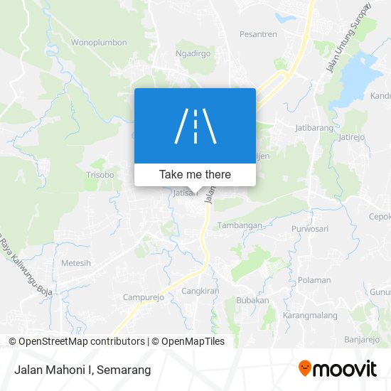 Jalan Mahoni I map