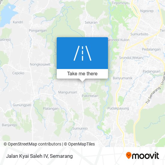 Jalan Kyai Saleh IV map