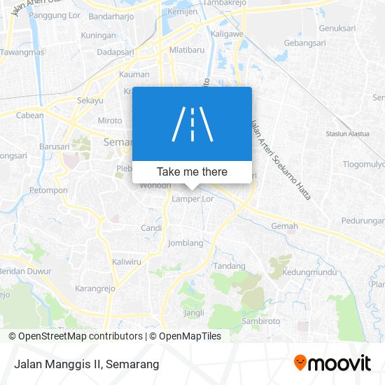 Jalan Manggis II map