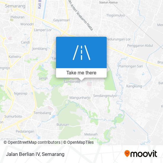 Jalan Berlian IV map