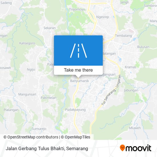 Jalan Gerbang Tulus Bhakti map