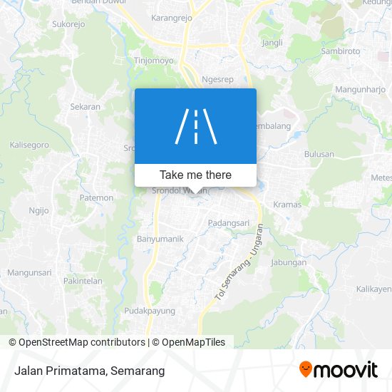 Jalan Primatama map